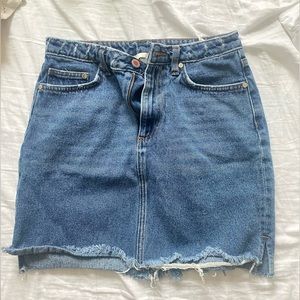 H&M jean skirt
